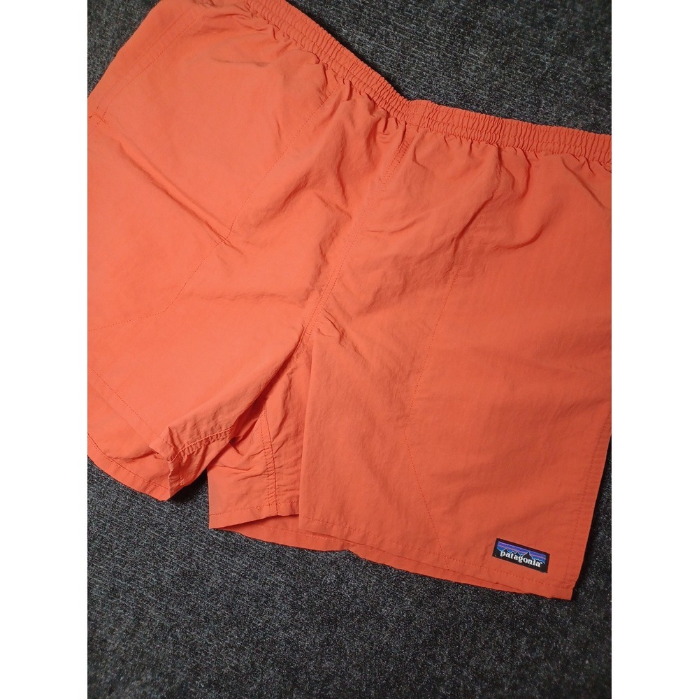 Patagonia Baggies Shorts Men's XL NetPlus Shells 4.5" Orange Swim Hike